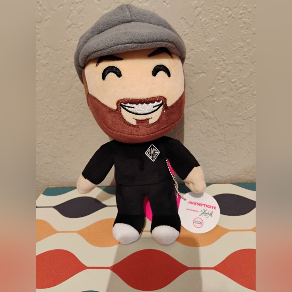 Youtooz Jacksepticeye PMA Plush 9 Inch YouTuber Collectible Figure New with Tags